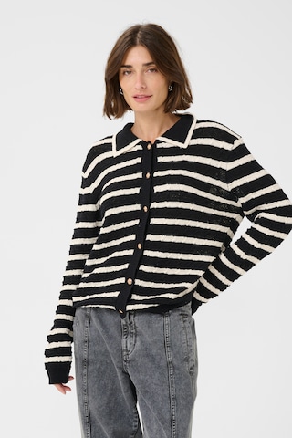 CULTURE Cardigan 'Ursula' i sort: forside
