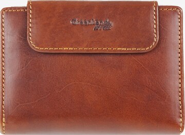 Greenland Nature Wallet in Brown: front