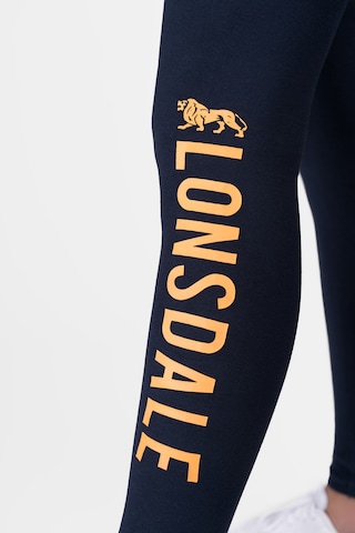 LONSDALE Skinny Legíny 'Daiches' – modrá