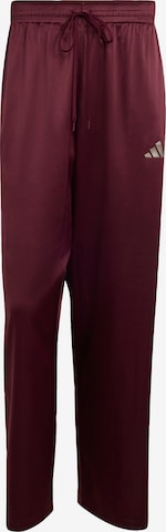 ADIDAS PERFORMANCELoosefit Sportske hlače 'Cover Up' - crvena boja: prednji dio
