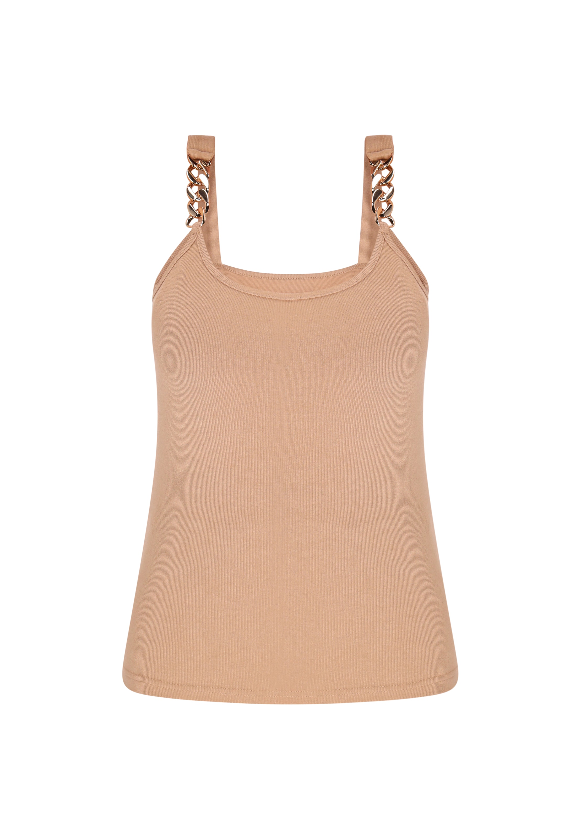 NAEMI Top in Bruin: voorkant