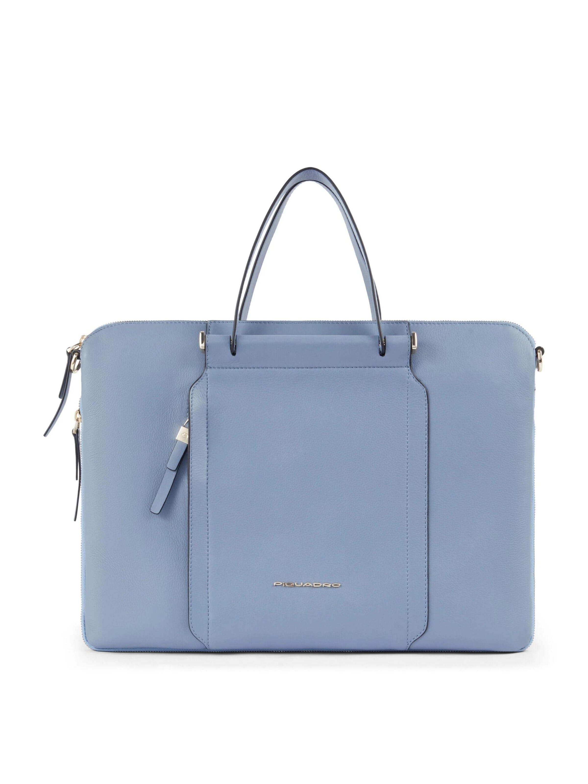 Piquadro Laptop bag in Blue: front