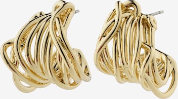 Boucles d'oreilles 'Pamela' Pilgrim en or : devant