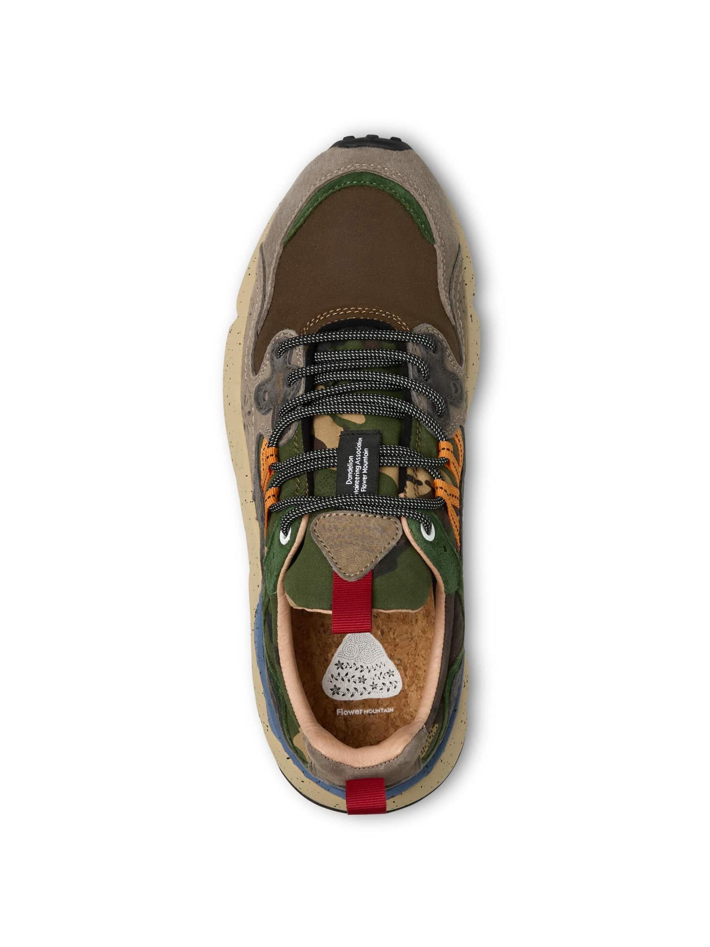 Flower Mountain Sneaker low 'YAMANO 3 MAN'‌‌‌‌‌‌‌ in Grau