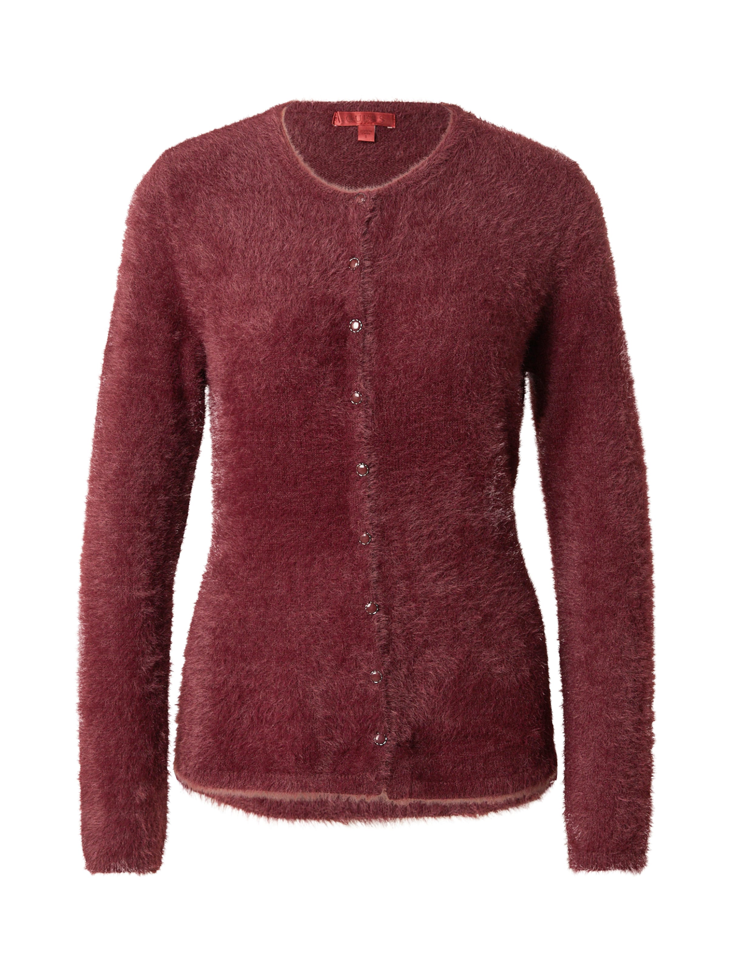 GUESS Pletena jopa | rdeča barva: sprednja stran