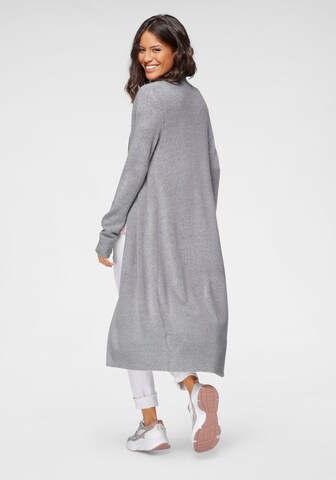 LAURA SCOTT Knit Cardigan in Grey