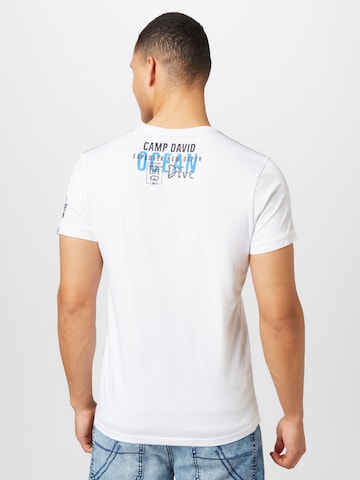 CAMP DAVID Футболка в Белый