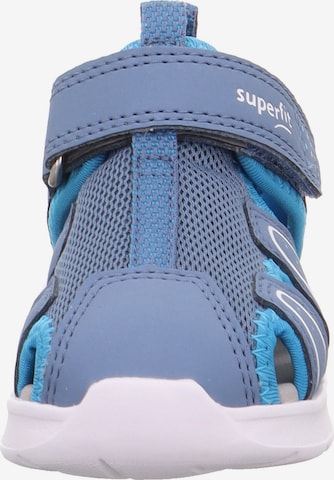 mėlyna SUPERFIT Sandalai 'Wave'