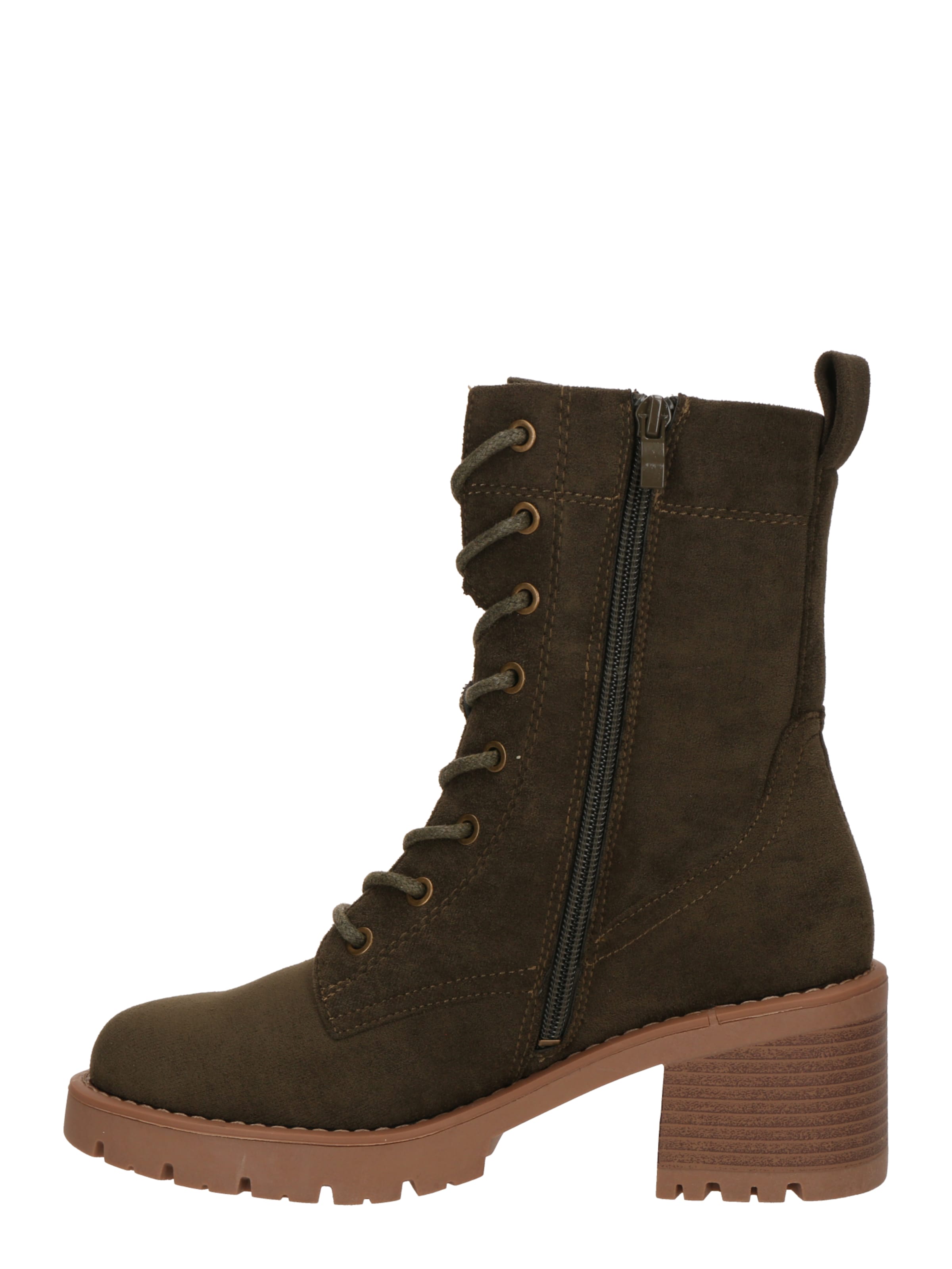 Dockers by Gerli Lace-Up Ankle Boots in Green