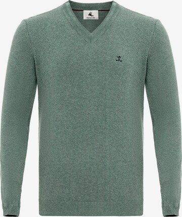 Daniel Hills Sweter w kolorze zielony: przód