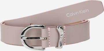 Ceinture Calvin Klein en gris : devant