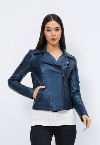 Giorgio di Mare Between-season jacket in Blue: front