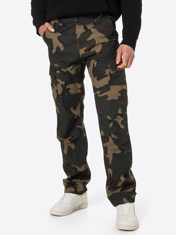 Regular Jeans cargo 'Aviation Pant' Carhartt WIP en vert : devant