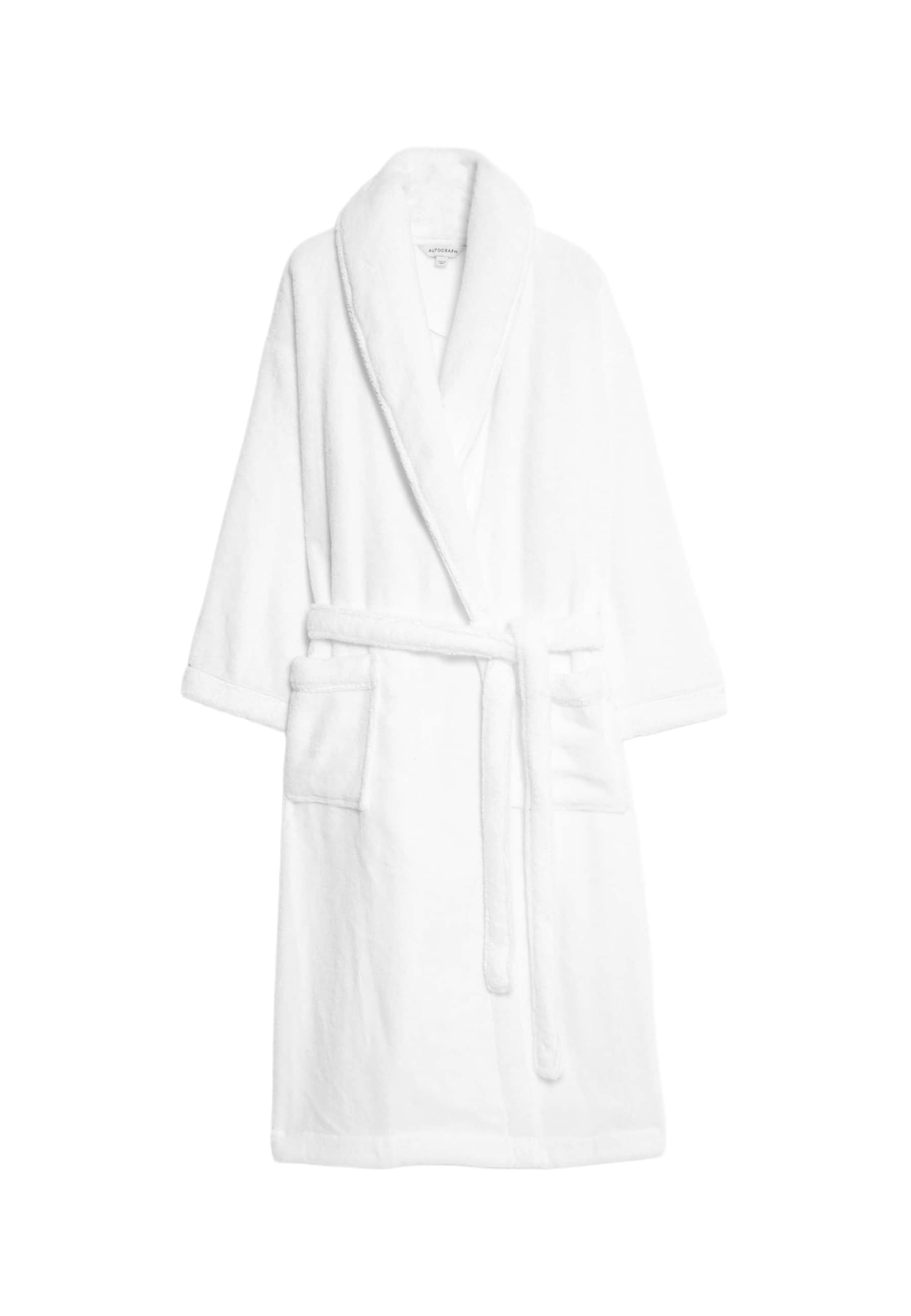 Robe de chambre Marks & Spencer en noir : devant