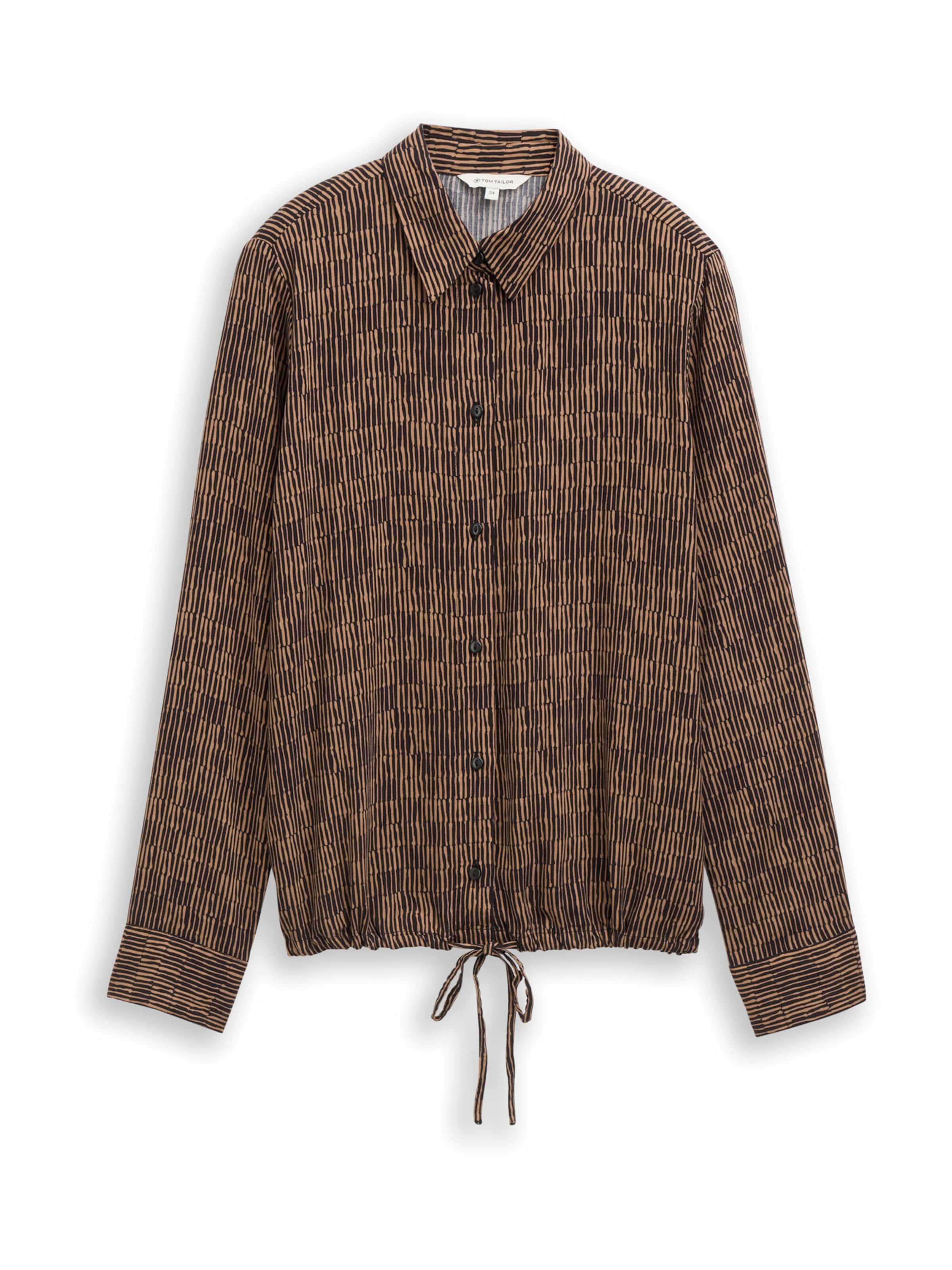 TOM TAILOR Bluse i beige: forside