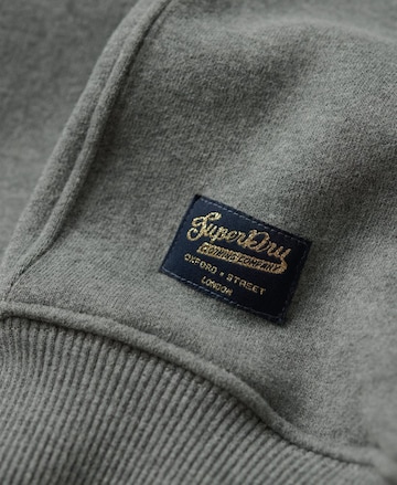 Superdry Sweatshirt 'Luxe' in Grijs
