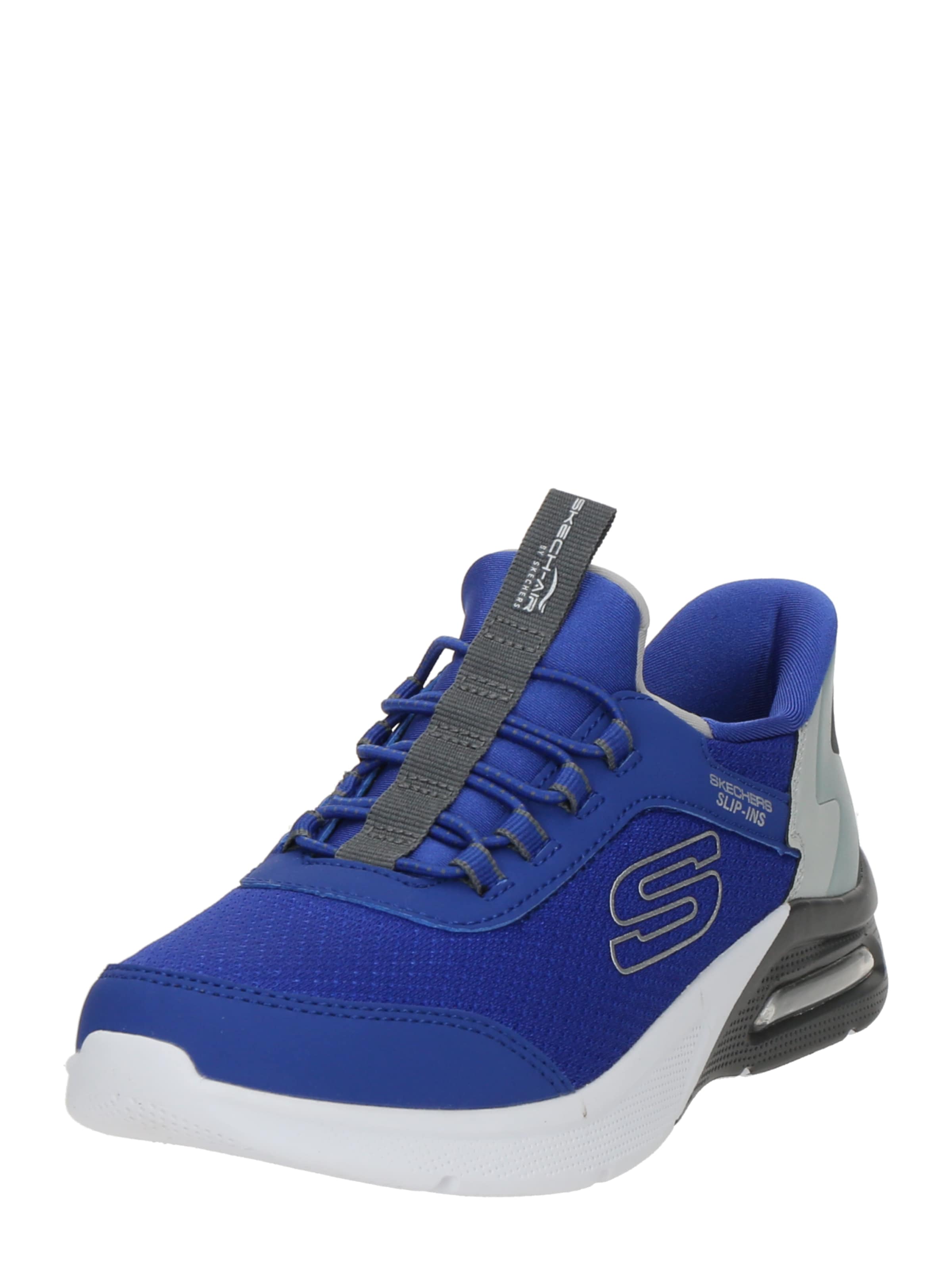 zils SKECHERS Brīvā laika apavi 'MICROSPEC MAX - BRISK-STRIPE': no priekšpuses