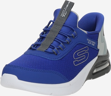 Sneaker 'MICROSPEC MAX - BRISK-STRIPE' de la SKECHERS pe albastru: față