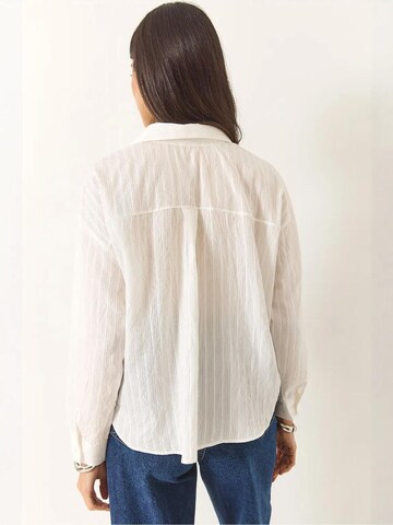 Bianco Lucci Blouse in Wit