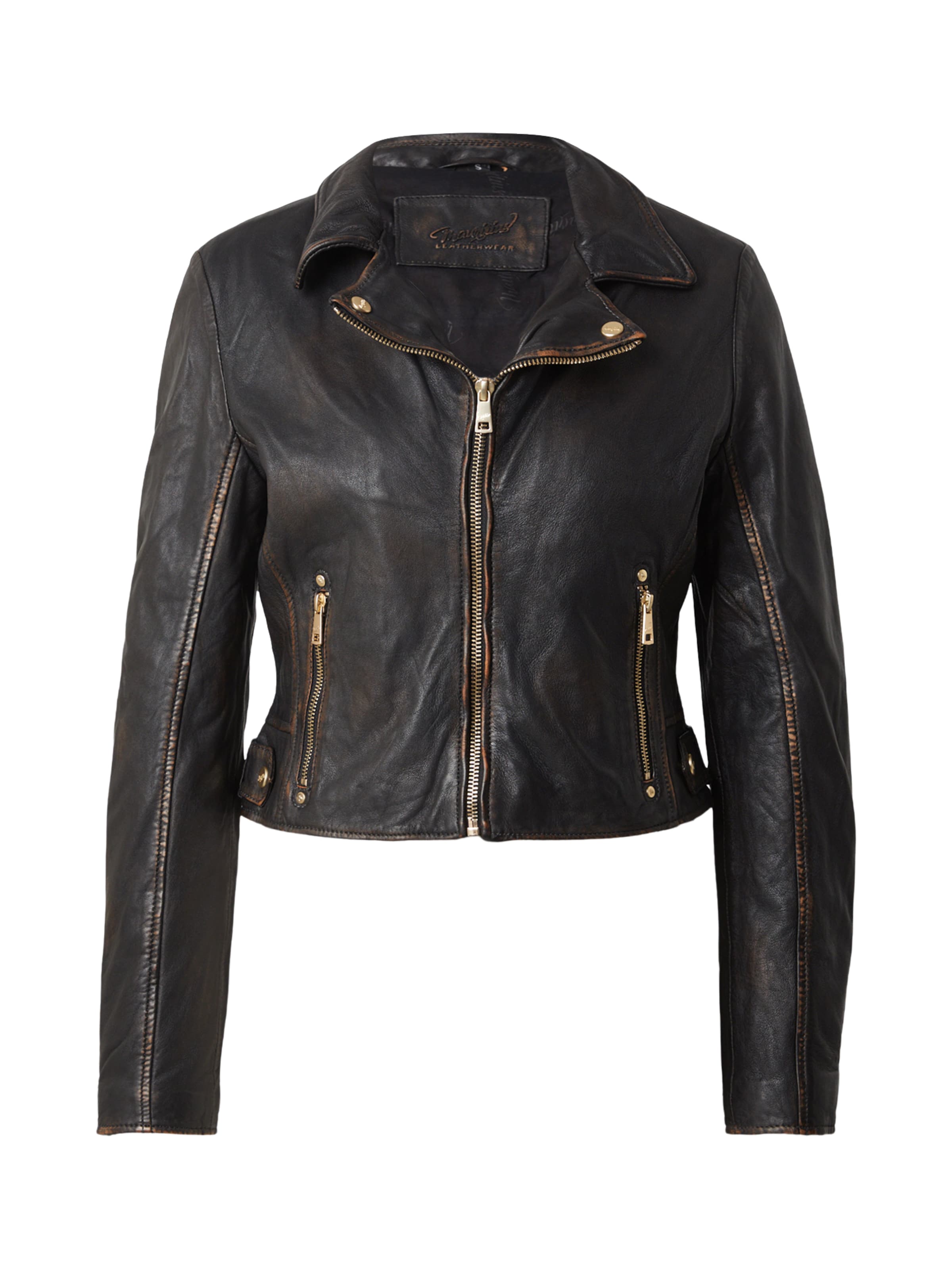 Mauritius Between-season jacket 'Hazie' in Black: front