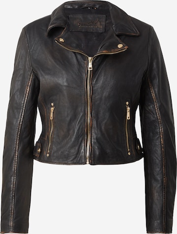 Mauritius Jacke 'Hazie' in Schwarz: Vorderseite