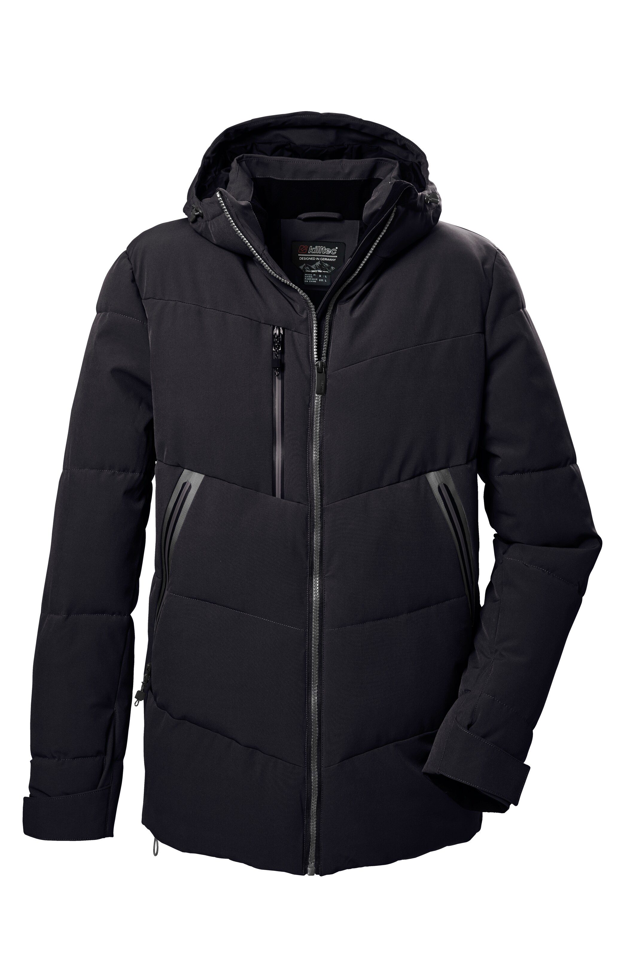 KILLTEC Jacke in Schwarz: Vorderseite