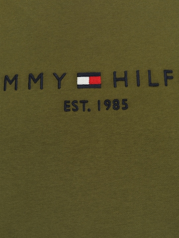 TOMMY HILFIGER Sweatshirt in Grün