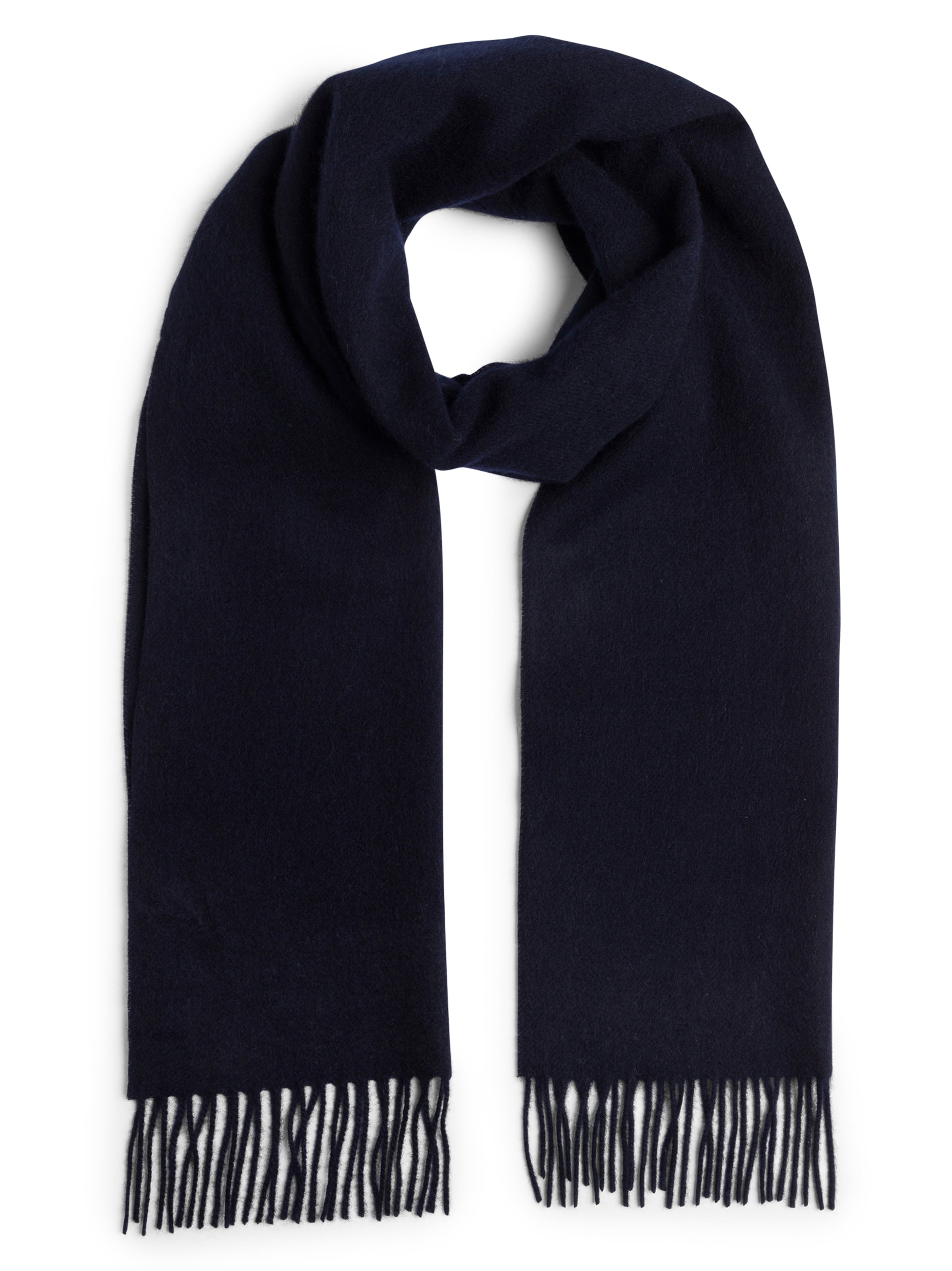 Finshley & Harding Scarf in Blue: front