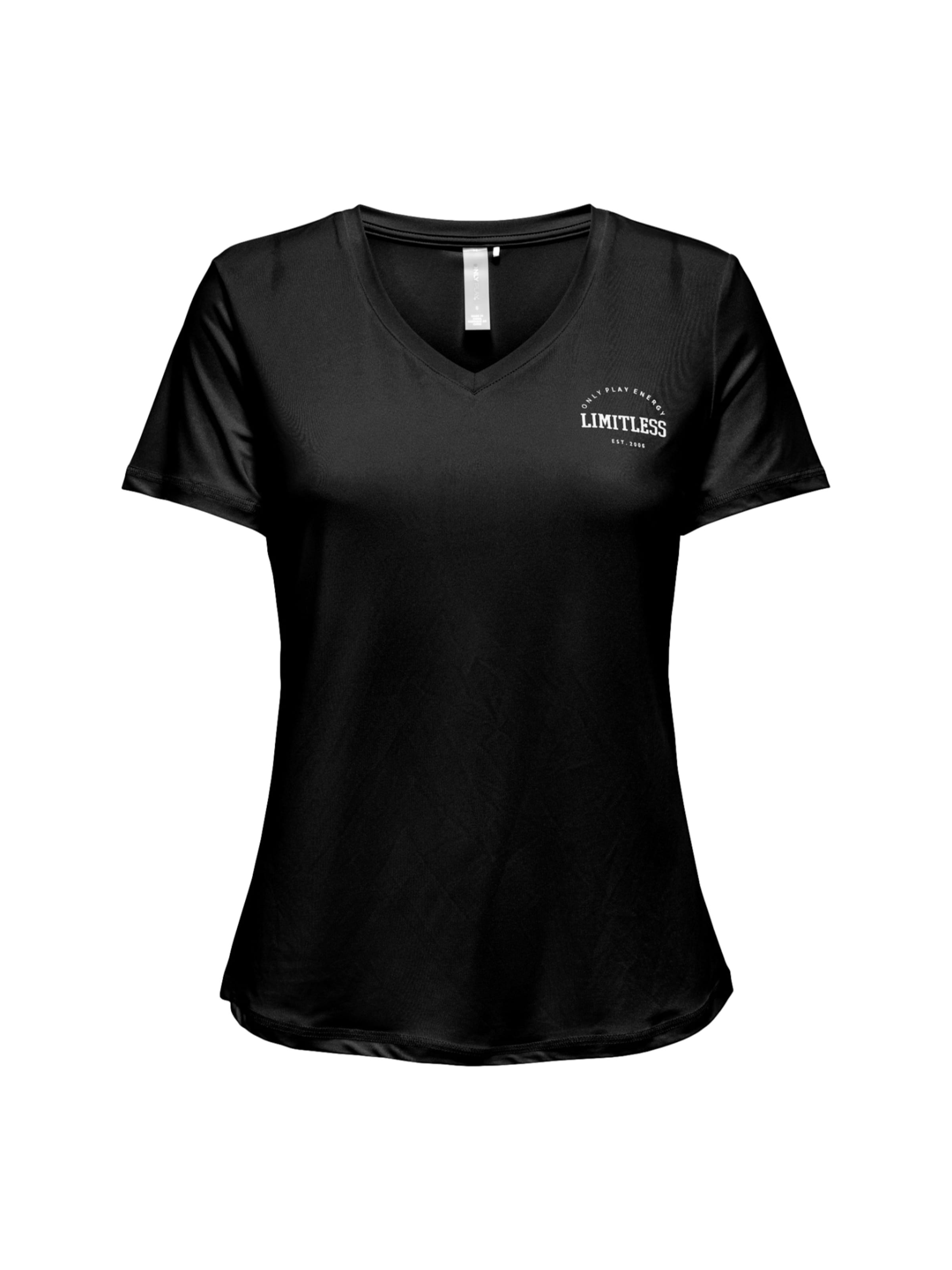 Maglietta 'Save Life' ONLY PLAY di colore nero, Visualizzazione prodotti