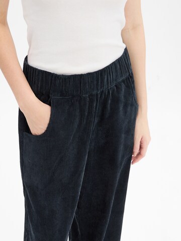 Marie Lund Wide Leg Hose in Blau