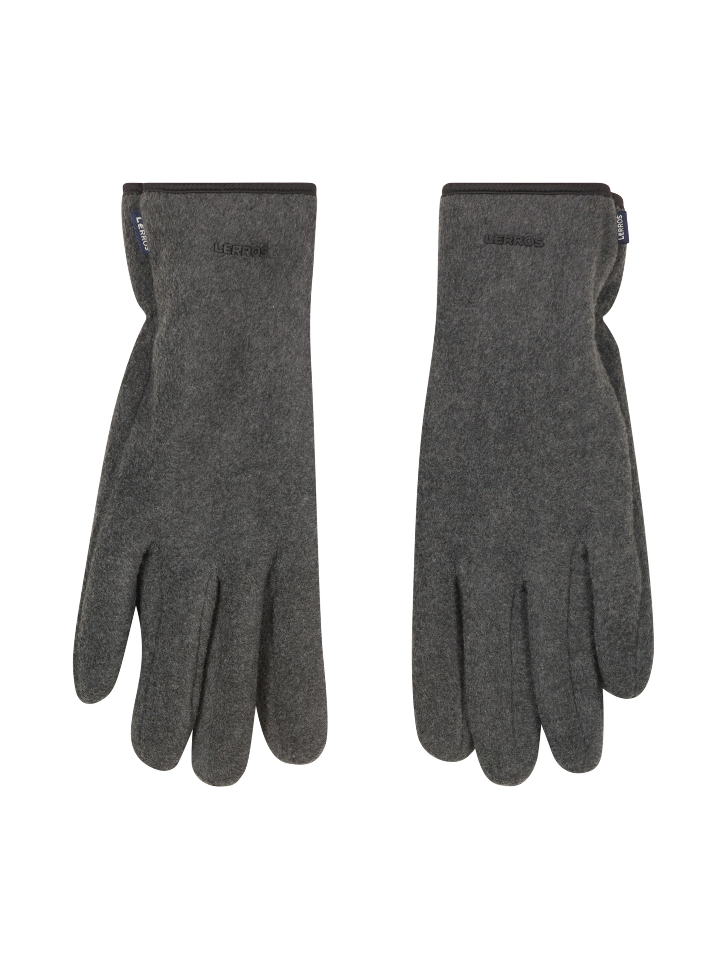LERROS Full finger gloves in Grey: front
