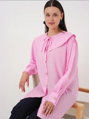 Bigdart - Blusa em rosa