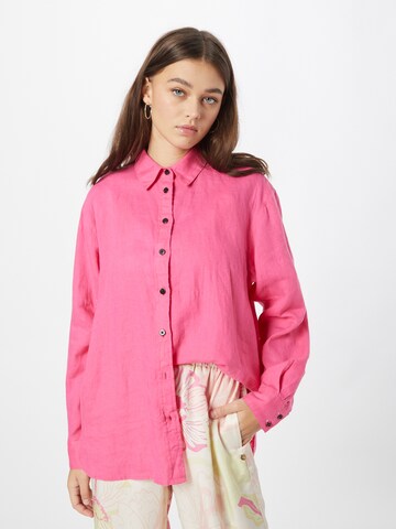 SCOTCH & SODA Blouse in Pink: front