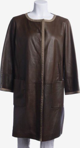 Max Mara Jacket & Coat in XXL in Brown: front