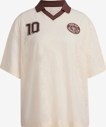 ADIDAS SPORTSWEAR - Camisa funcionais 'Farm Rio Tropical Club' em bege: frente