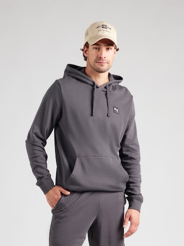 PUMA Μπλούζα φούτερ 'ESS' σε γκρι: μπροστά