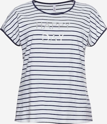 SHEEGO T-Shirt in Weiß: front