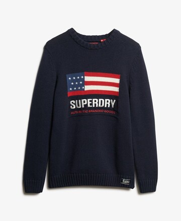 Superdry Trui in Blauw