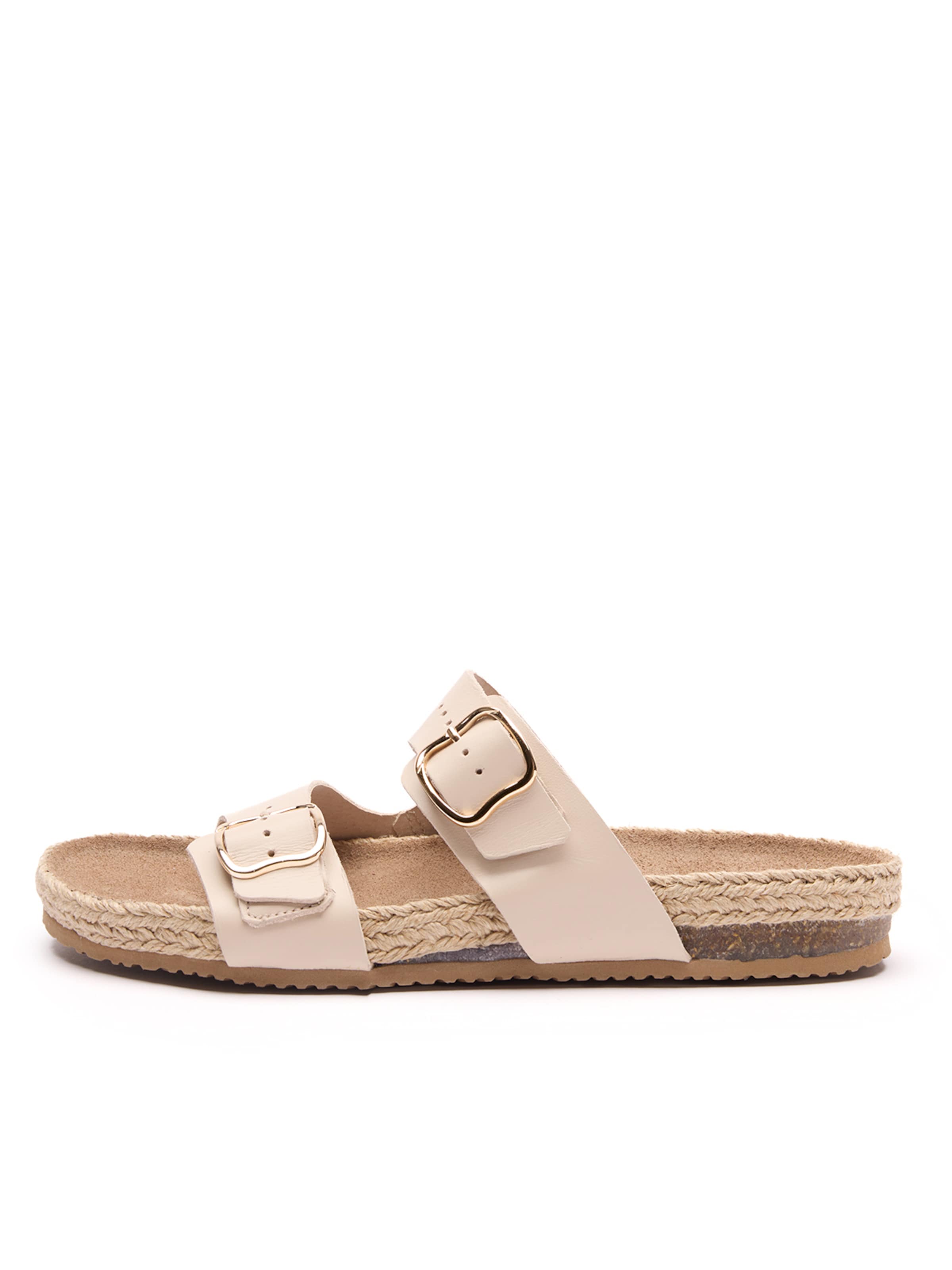 Zoccoletto di RYŁKO in beige: frontale