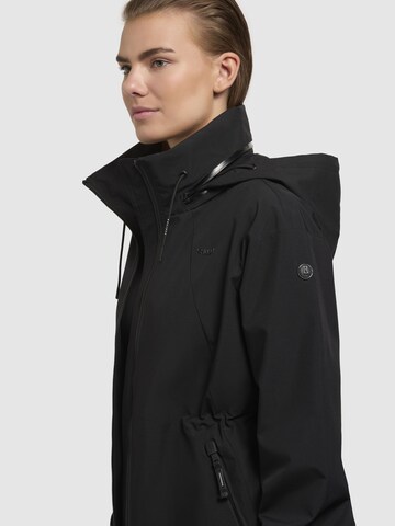 khujo Mantel 'Erthe' in Schwarz