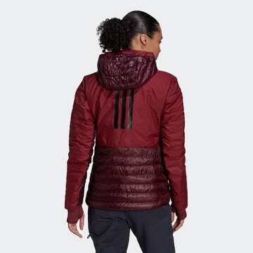 Veste de sport 'Myshelter' ADIDAS TERREX en rouge