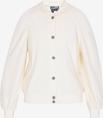 DreiMaster Vintage Демисезонная куртка в Белый: спереди