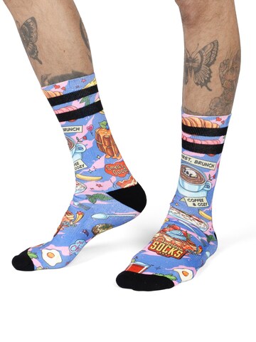 American Socks - Calcetines 'Brunch' en azul