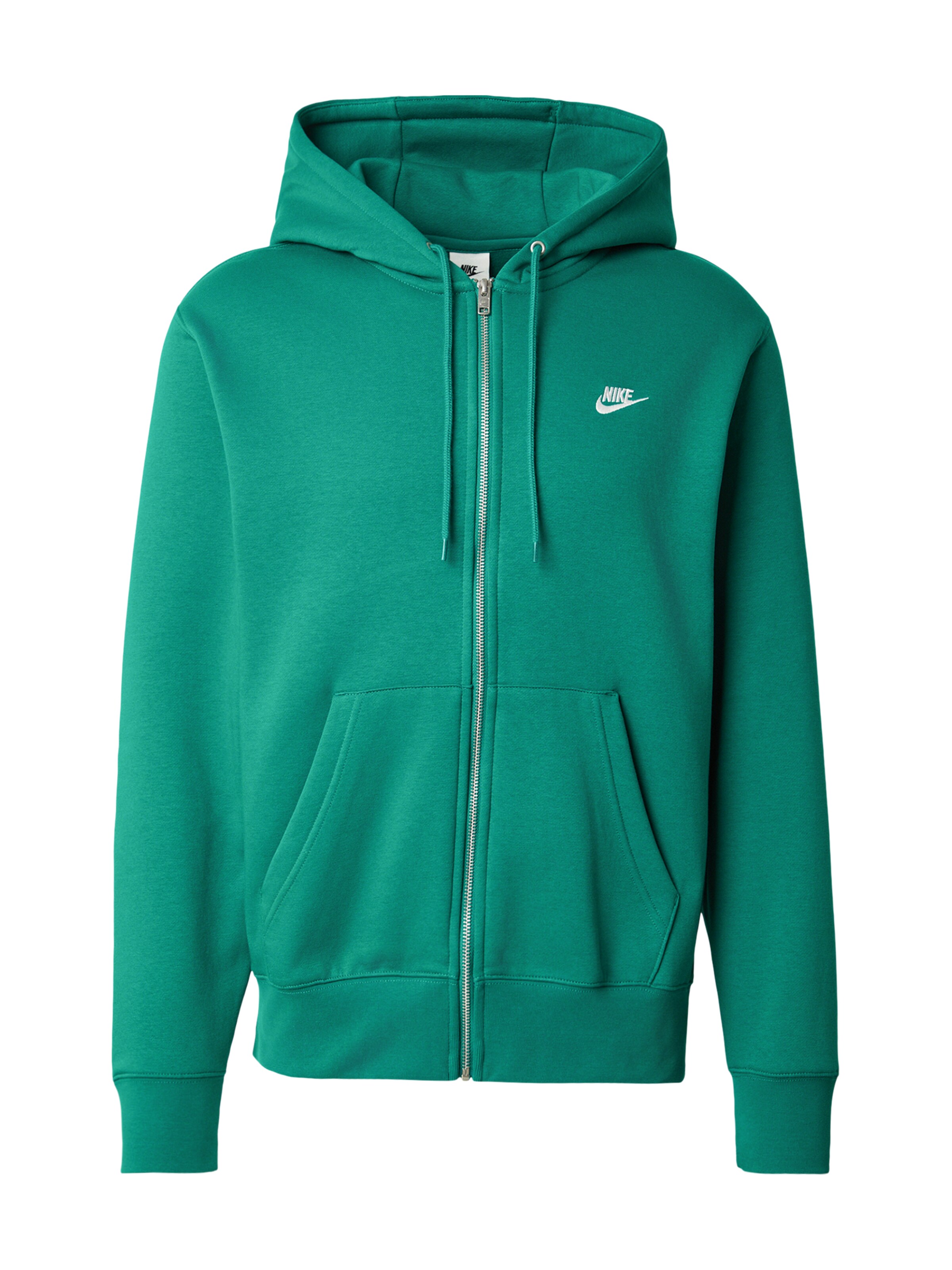 Sweat-shirt 'CLUB' Nike Sportswear en vert : devant