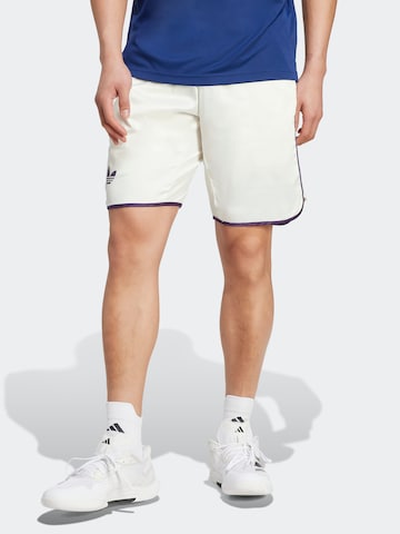 Regular Pantalon de sport 'ERGO PRO 9"' ADIDAS PERFORMANCE en blanc : devant