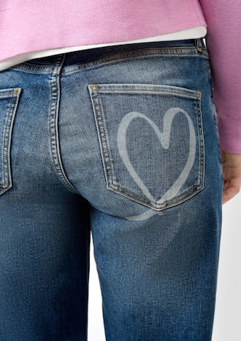 QS Jeans in Blauw