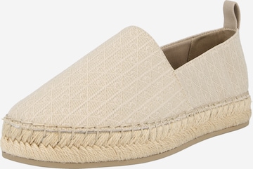 Calvin Klein Espadrillo 'Tessa' värissä beige: etupuoli