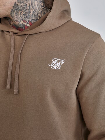 SikSilk Sweatshirt in Bruin