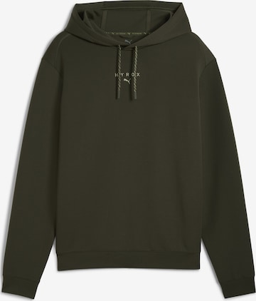 Sweat-shirt 'Puma x Hyrox Cloudspun' PUMA en vert : devant