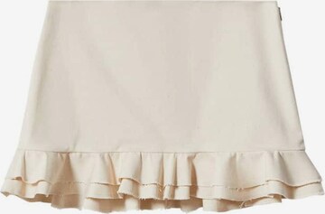 MANGO Skirt 'Doble' in Beige: front